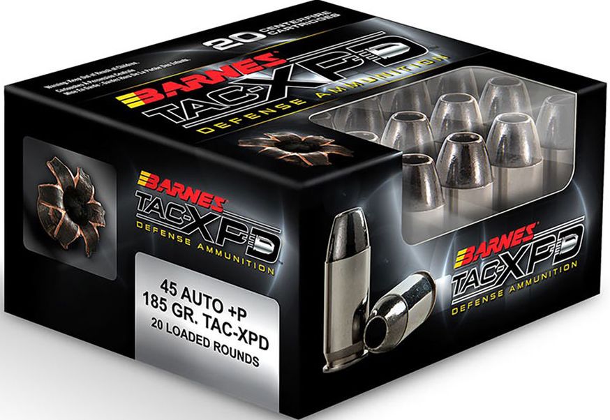 BAR 45AP+P 185GR TAC-XPD 20RD