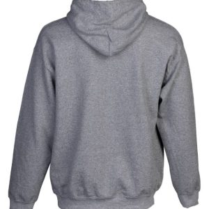 BROWNING HOODIE BRANDED BUCK - MARK HEATHER GRAY XLARGE
