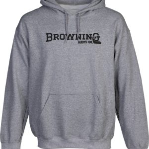 BROWNING HOODIE BACKFENCE - HEATHER GRAY XLARGE
