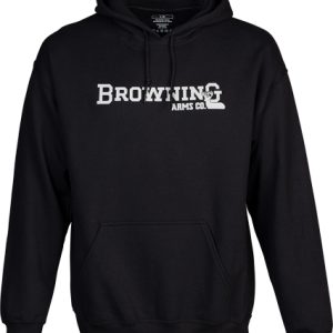 BROWNING HOODIE BACKFENCE - BROWNING ARMS BLACK XLARGE