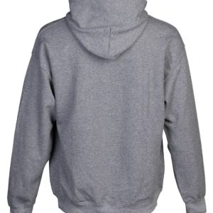 BROWNING HOODIE VINTAGE EMBLEM - GREENHEAD HEATHER GRAY XXLARGE