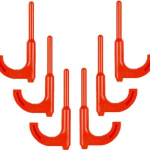 REGAL LOADED CHAMBER INDICATOR - SAFETY FLAGS ORANGE RIFLE 6PK