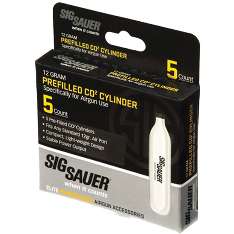 SIG CO2 12 GRAMS 5 PACK