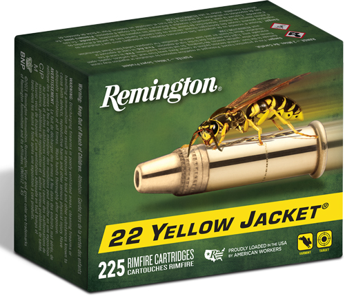 REMINGTON YELLOW JACKET 22LR - 33GR TC LEAD-HP 250RD 10BX/CS
