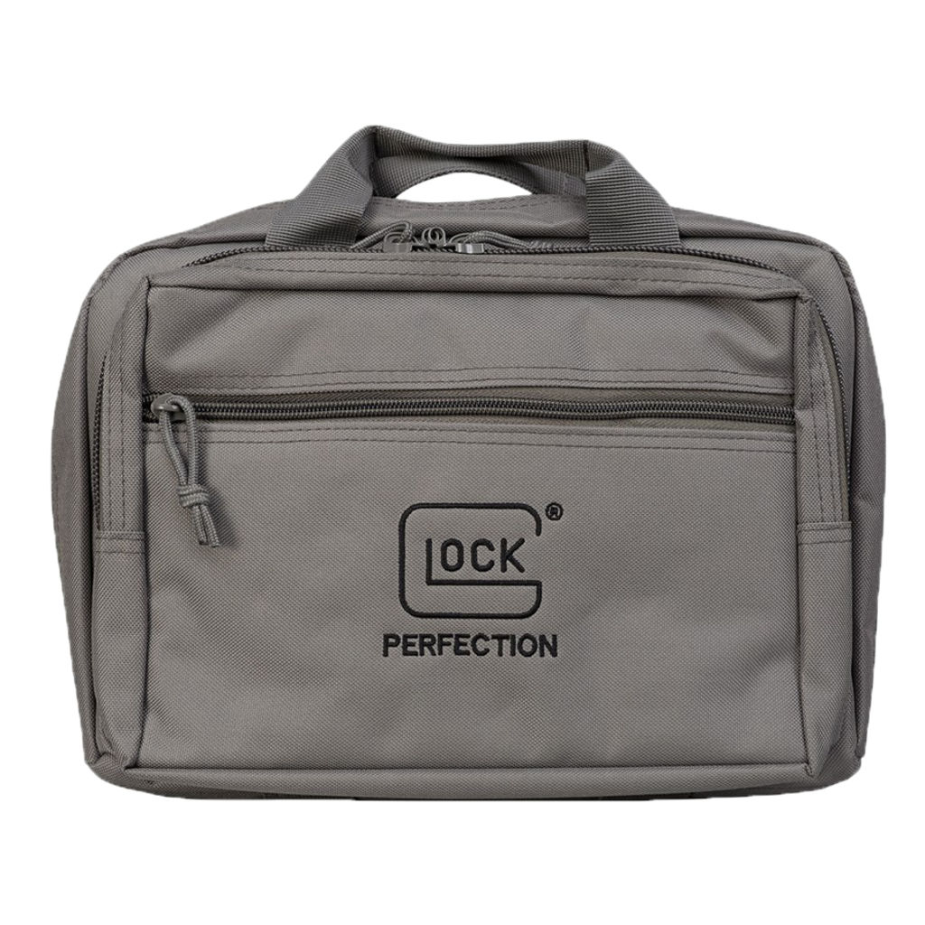 GLK DOUBLE PISTOL CASE GRAY