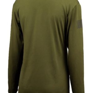 GLOCK LADIES PERFORMANCE LONG - SLEEVE SHIRT LG MILITARY GRN