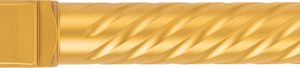 BALLISTIC ADVANTAGE FOR GLOCK - 19 G5 1/2X28" THRD. GOLD BBL