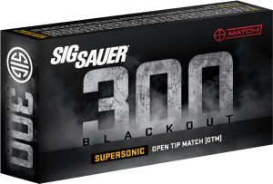 SIG 300BLK 125GR SUP OTM 20RD