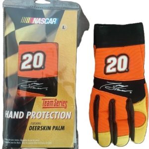 ENCON NASCAR TEAM SERIES - DEERSKIN GLOVES #20 LARGE
