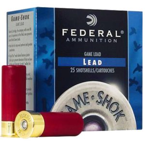 Federal 20 Gauge Ammunition Game-Shok H20475 2-3/4" #7.5 Shot 1oz 1220fps Case of 250 Rounds