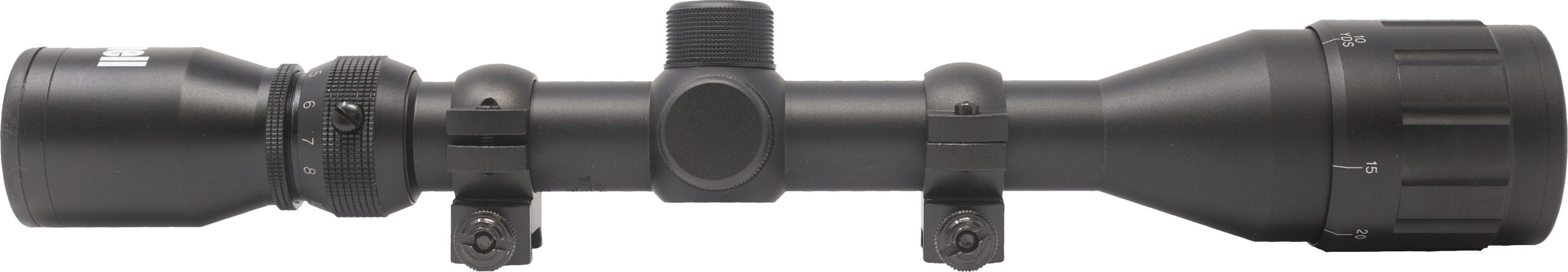 BOP SHRPSHTR 4-12X40 W/RINGS