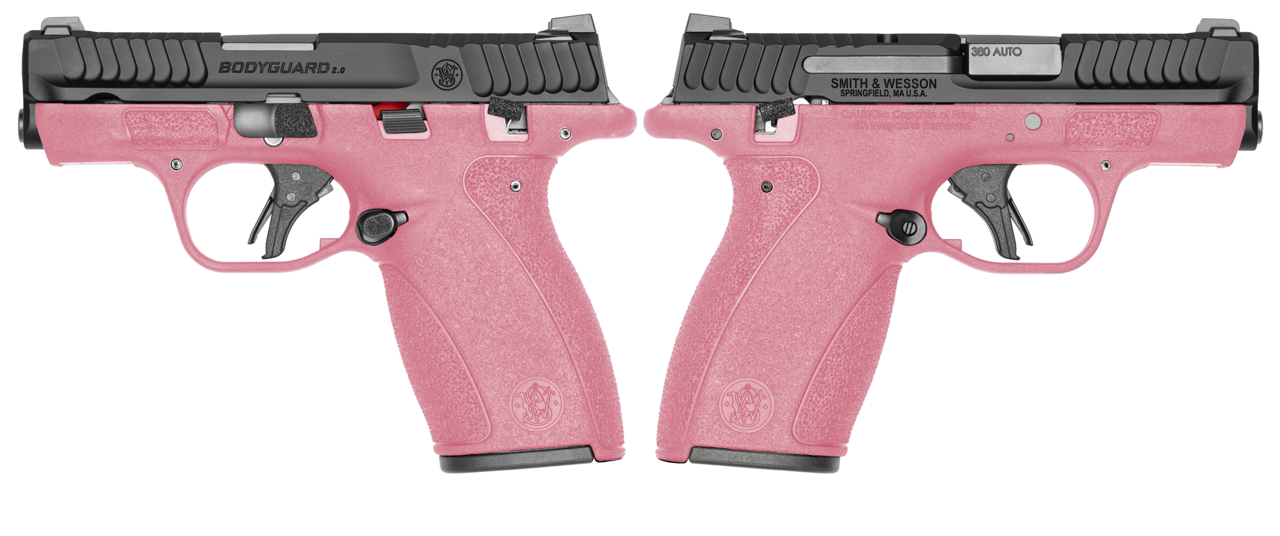 SMITH & WESSON BODYGUARD 2.0 MS 380ACP 2.75" PINK SHERBET 1-10RD 1-12RD