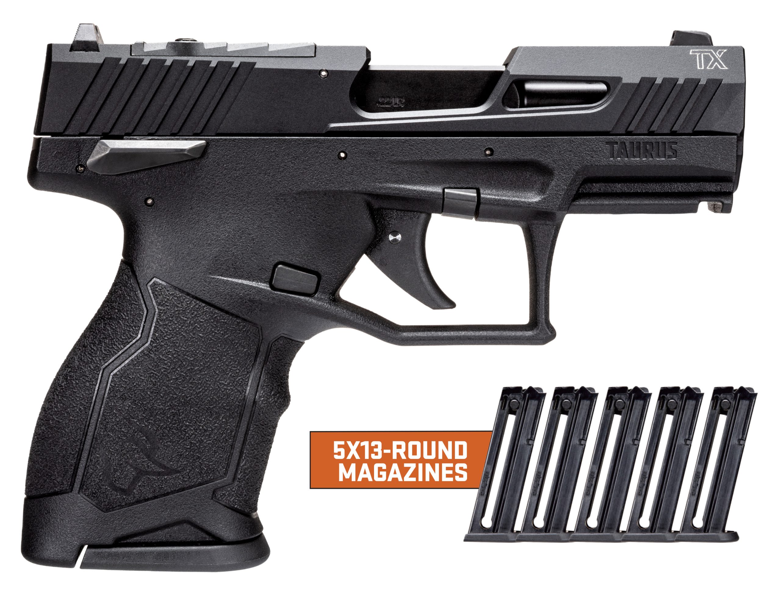 TAU TX22 COMPACT 22LR 13R 5MAG