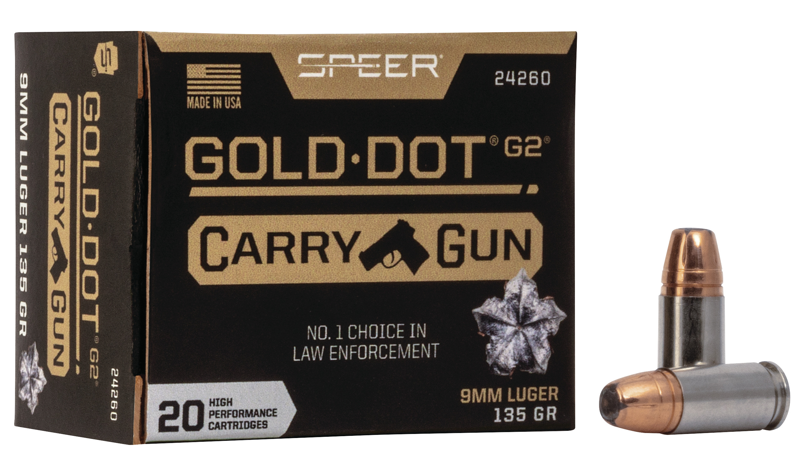 SPR 9MM 135GR GDG2CARRY 20RD