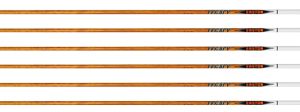 EASTON ARROW 6.5 CARBON LEGACY - 500 4" FEATHER LEFT HELI. 6PK