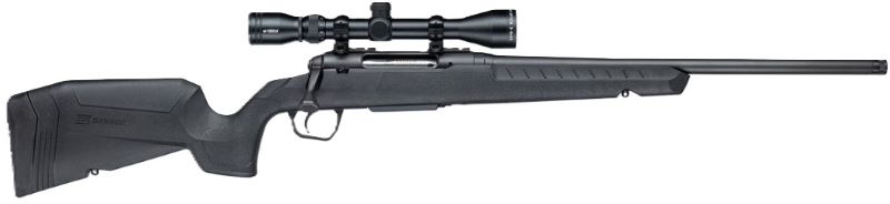 SAVAGE AXIS XP 400 LEGEND 20" - THREADED W/3-9X40 BLACK/BLACK