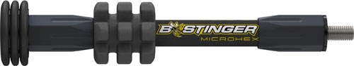 BEE STINGER STABILIZER - MICROHEX HUNTING 6" BLACK