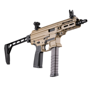 PANZER ARMS ARP 9 9MM PISTOL 6.5" T.B COYOTE TAN W/ TRI LUG FU SIGHTS, MLOK RAIL, 15RD/33RD
