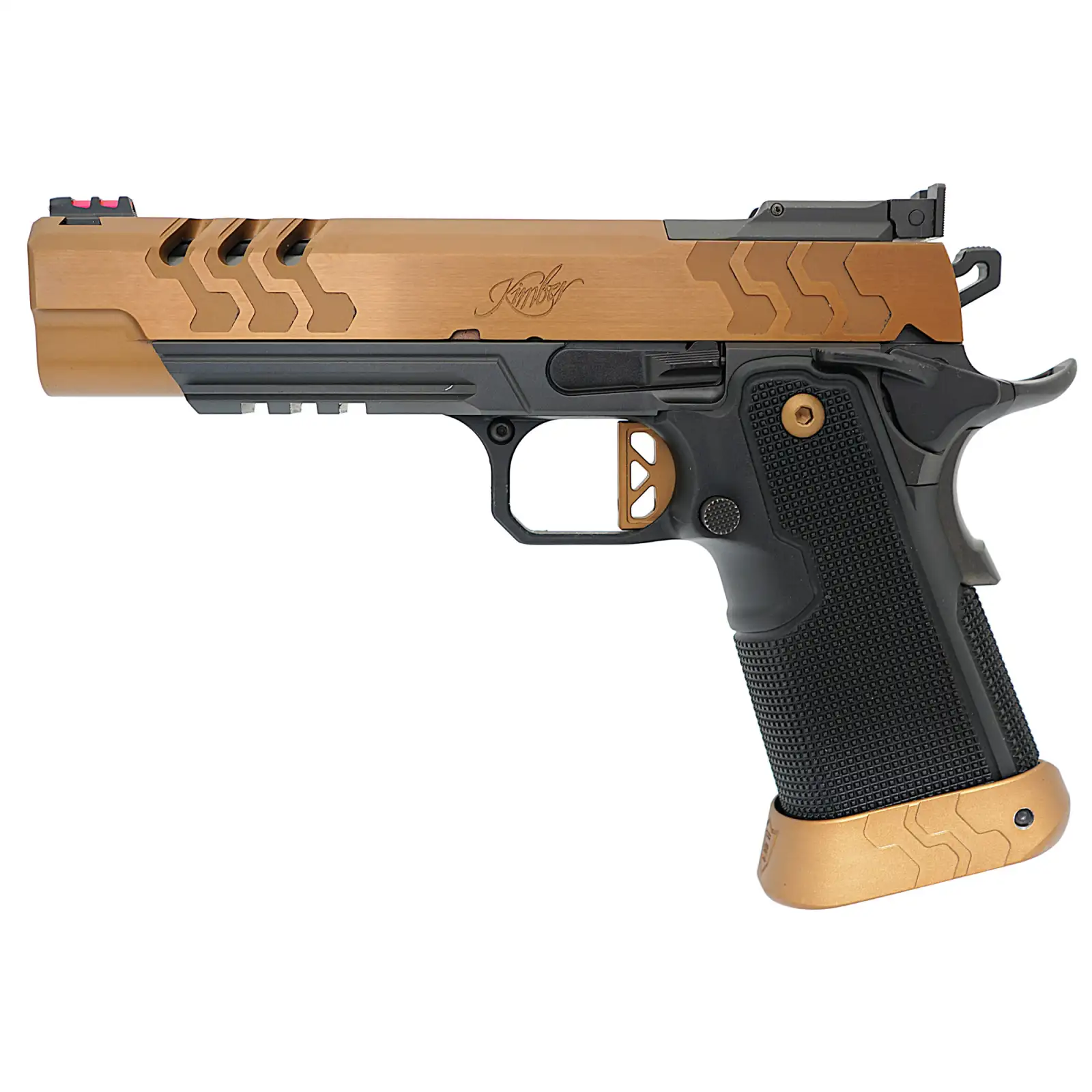 KIMBER 2K11 TARGET CALIFORNIA 9MM PISTOL 5" DLC COATED, COYOTE PVD/BLK, ADJ SIGHTS 2-10RD MAGS