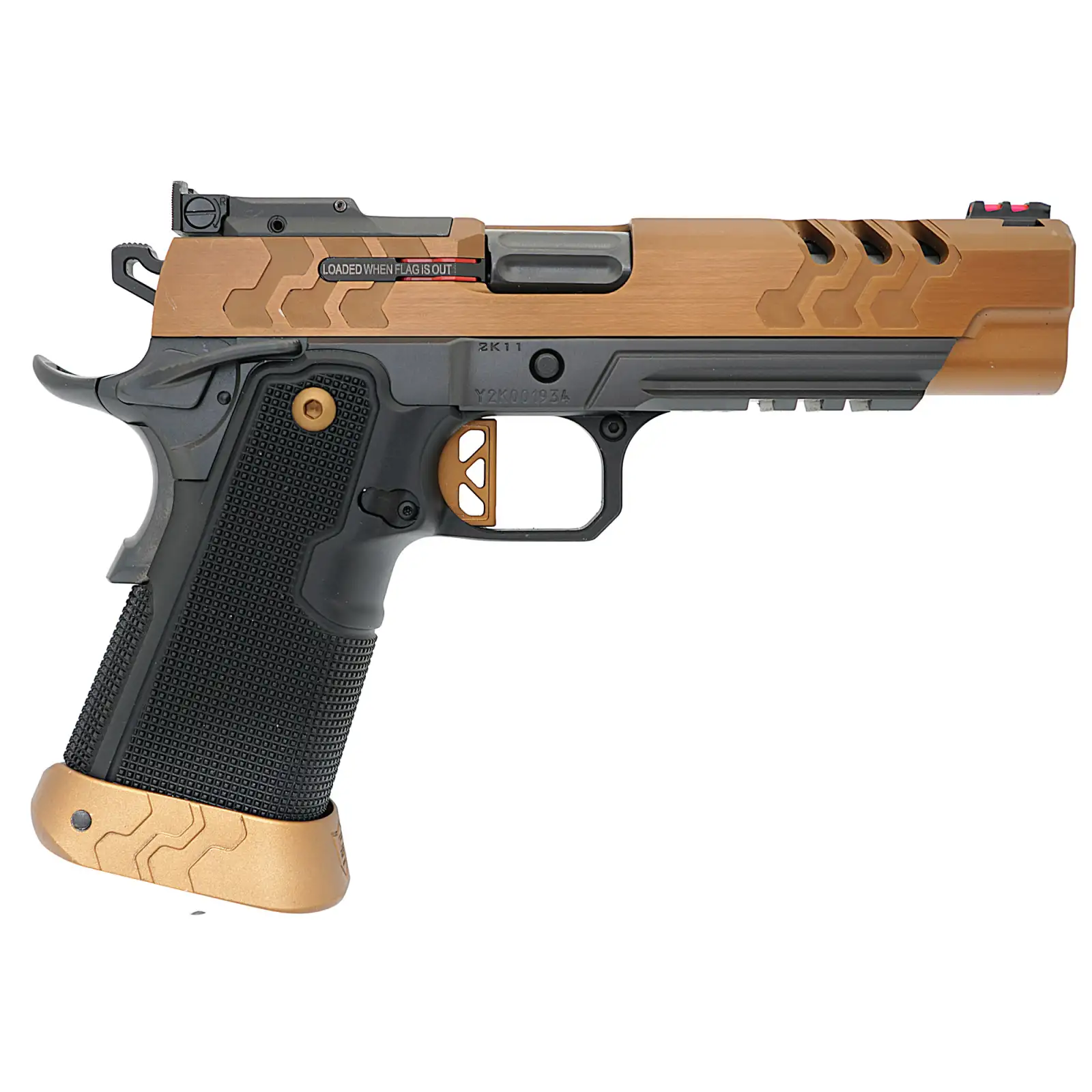 KIMBER 2K11 TARGET CALIFORNIA 9MM PISTOL 5" DLC COATED, COYOTE PVD/BLK, ADJ SIGHTS 2-10RD MAGS - Image 2