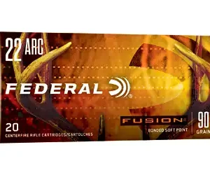 FEDERAL FUSION 22 ARC 90GR FMJ 20/BX 10BX/CS