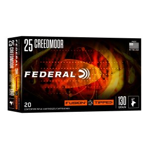 FEDERAL FUSION 25 CREEDMOOR 130GR 20/BX 10BX/CS