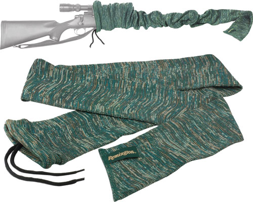 REMINGTON GUN SACK W/SILICONE - MULTI-GREEN 52" LONG