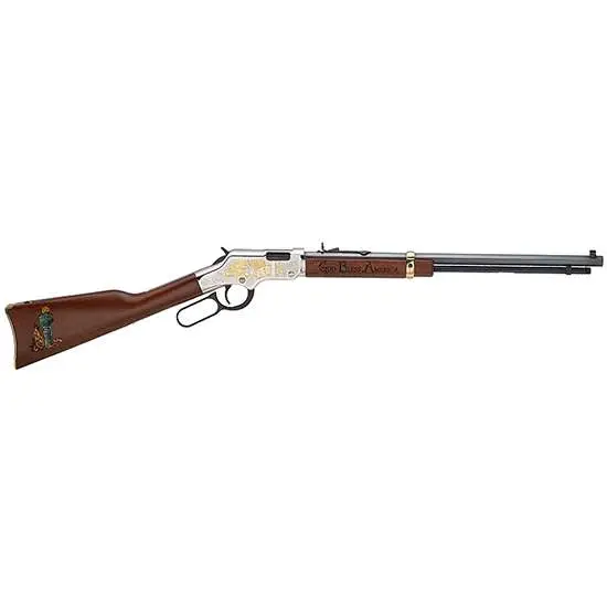HENRY H4 GOD BLESS AMERICA TRIBUTE EDITION RIFLE .22 S/L/LR 16 LR / 18 L / 23 S 20"
