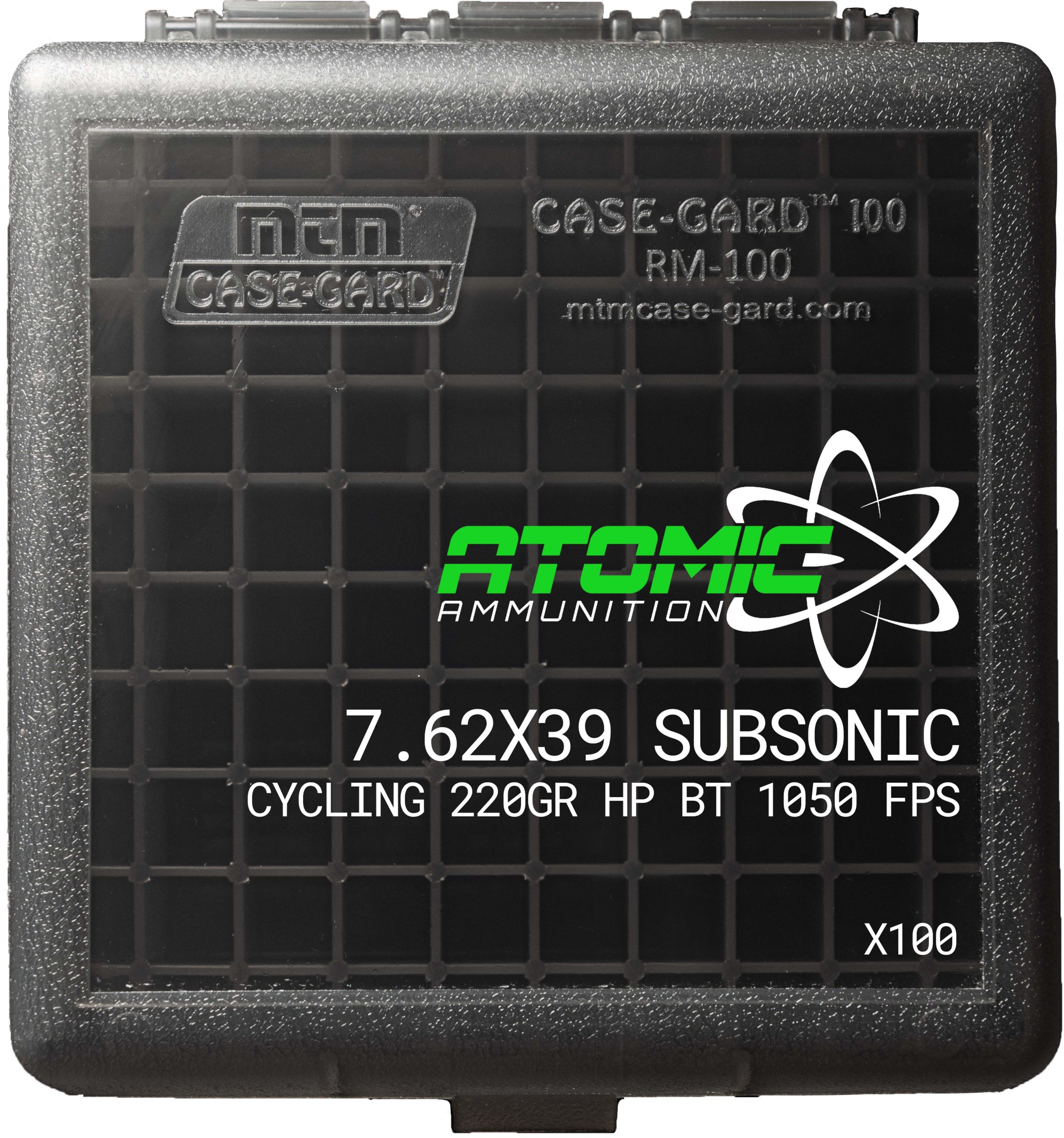 ATM 7.62X39 220GR CYSUB HP 100