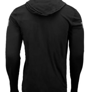 GLOCK HOODED PERFORMANCE LONG - SLEEVE SHIRT LG BLACK