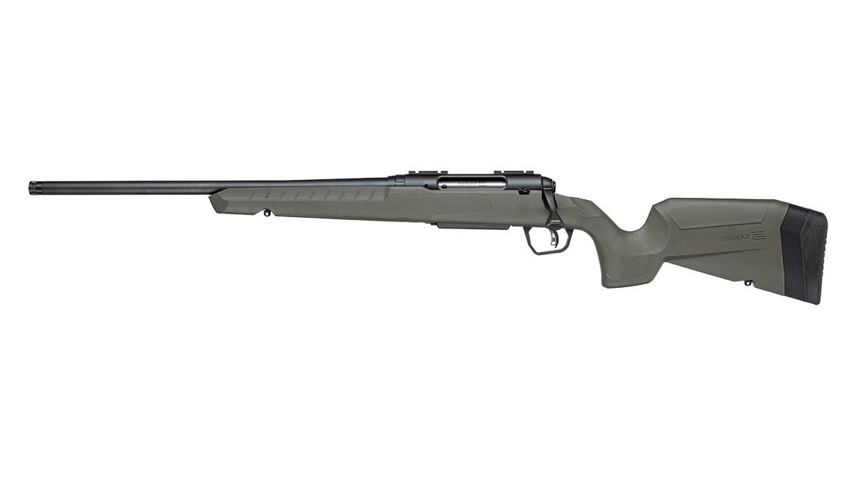 SAVAGE ARMS AXIS 2 25-06 BL/GRN 20" LH TB