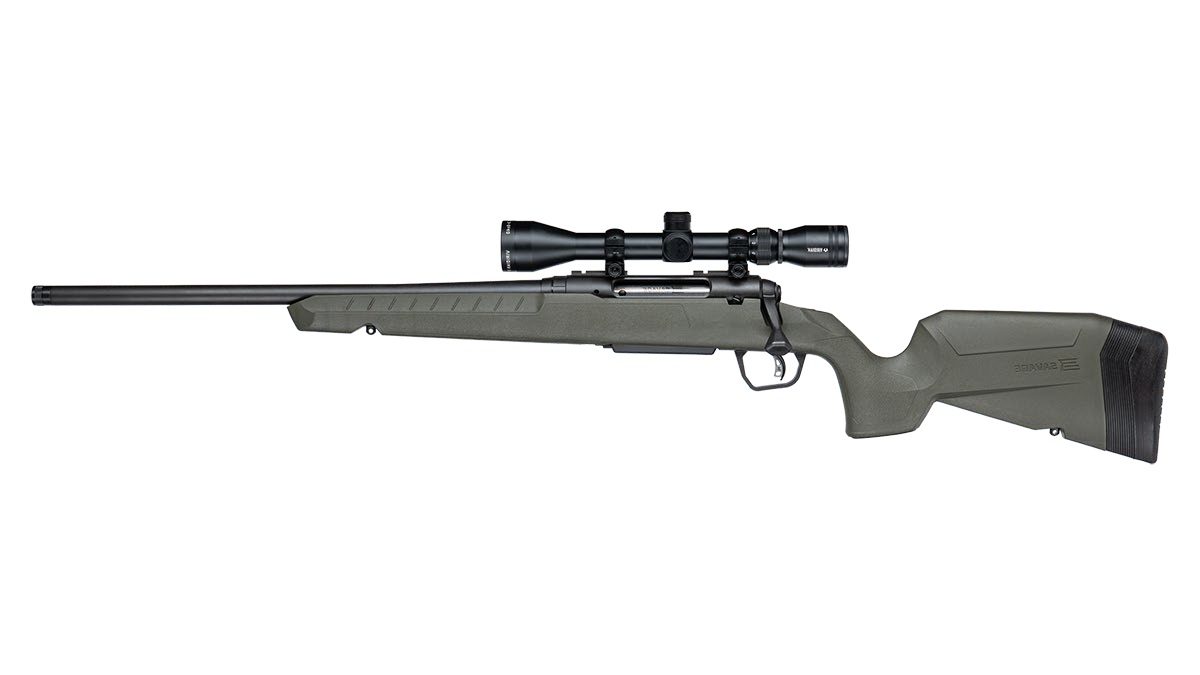 SAVAGE ARMS AXIS 2 XP 25-06 BL/GRN LH TB