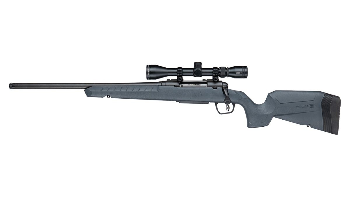 SAVAGE ARMS AXIS 2 XP 350LEG BL/GRY LH TB