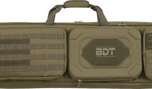 BULLDOG 48" DOUBLE SUPPRESSOR - TACTICAL RIFLE CASE GREEN