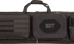 BULLDOG 52" DOUBLE SUPPRESSOR - TACTICAL RIFLE CASE BLACK