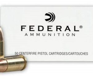 Federal 9mm Ammunition F9MS 147 Grain Jacketed Hollow Point 50 rounds