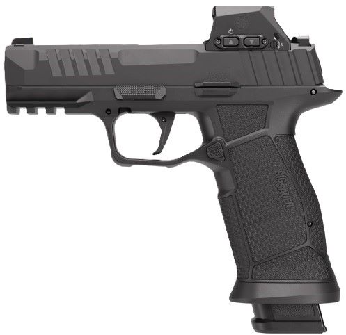 SIG P385 9MM 4" XRAY3 W/ROMEOX - OPTIC (1)17&(1)21RD BLACK