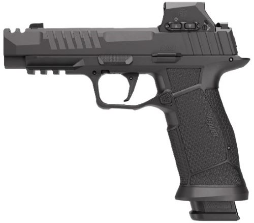 SIG P385 9MM COMP 4" W/ROMEOX - OPTIC (1)17&(1)21RD BLACK
