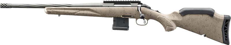 RUGER AMERICAN GENII RANCH - 450BM 16.10" COBALT FDE LH