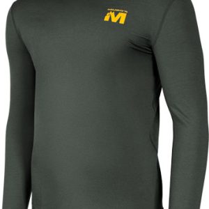 MUDDY DV8 STONEWOOL 200 LONG - SLEEVE CREW PEAT MOSS LARGE