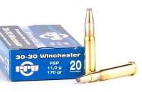 Prvi PPU 30-30 Winchester Ammunition PP30302 170 Grain Soft Point 20 rounds