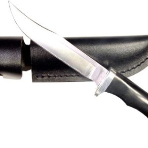 RUKO FIXED BLADE HUNTING KNIFE - 3.78" ABS HANDLE CLAMSHELL