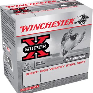 Winchester 20 Gauge WEX2032 Ammunition Expert Hi-Velocity Waterfowl 3" 2 Shot 7/8oz 1500fps Case of 250 rounds