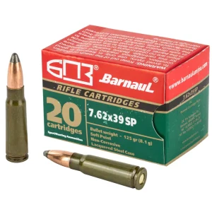 BARNAUL 7.62 X 39 SP 125GR STEEL