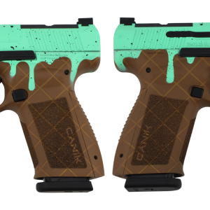 CANIK METE SF ONE SERIES 9MM MINT CHOCOLATE CHIP PSTL 4.19 BRL 1-15RD MAG