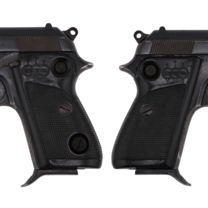 BERETTA M70 SURPLUS 32ACP PISTOL BLUED, BUTTON SAFETY, A GRADE C&R