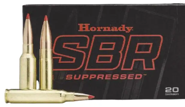 HORNADY AMMO 300 BLACKOUT 178 GR ELD® MATCH SBR SUPP 20RD/BX 10BX/CS