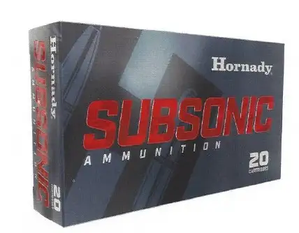 HORNADY AMMO 44 REM MAG 300 GR XTP® SUBSONIC 20RD/BX 10BX/CS