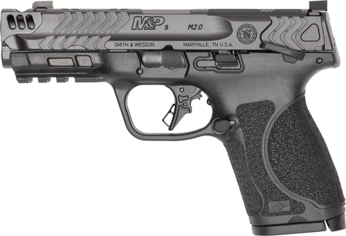 S&W M&P9 PC M2.0 COMPACT COMP - 4.22" 10-RD OPTIC READY CA APV - Image 2