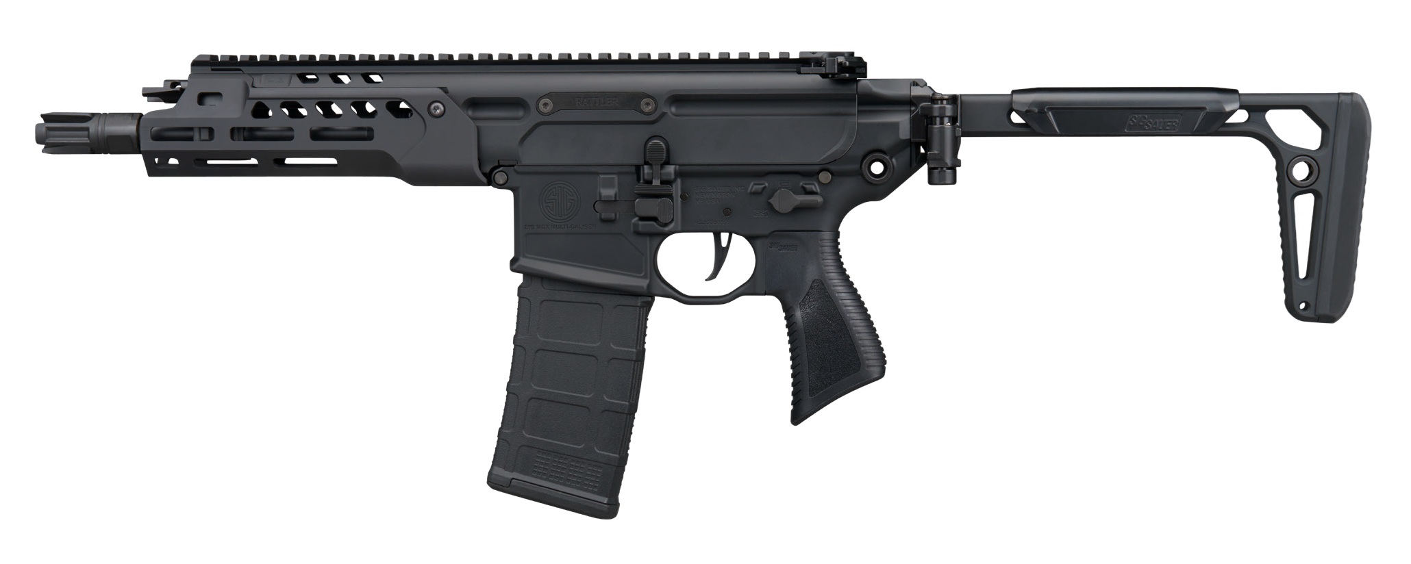 SIG SAUER MCX RATTLER LT 5.56 BLK 7.75"